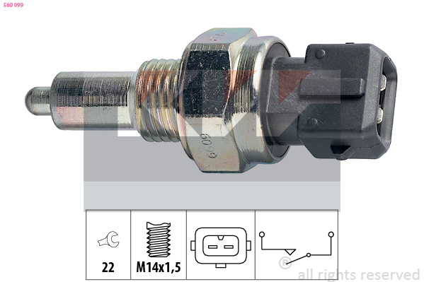 KW Tolatólampa kapcsoló 560099_KW